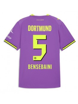 Borussia Dortmund Ramy Bensebaini #5 Replika Tredje Kläder 2026-27 Kortärmad Borussia Dortmund Ramy Bensebaini #5 Replika Tredje Kläder 2026-27 Kortärmad